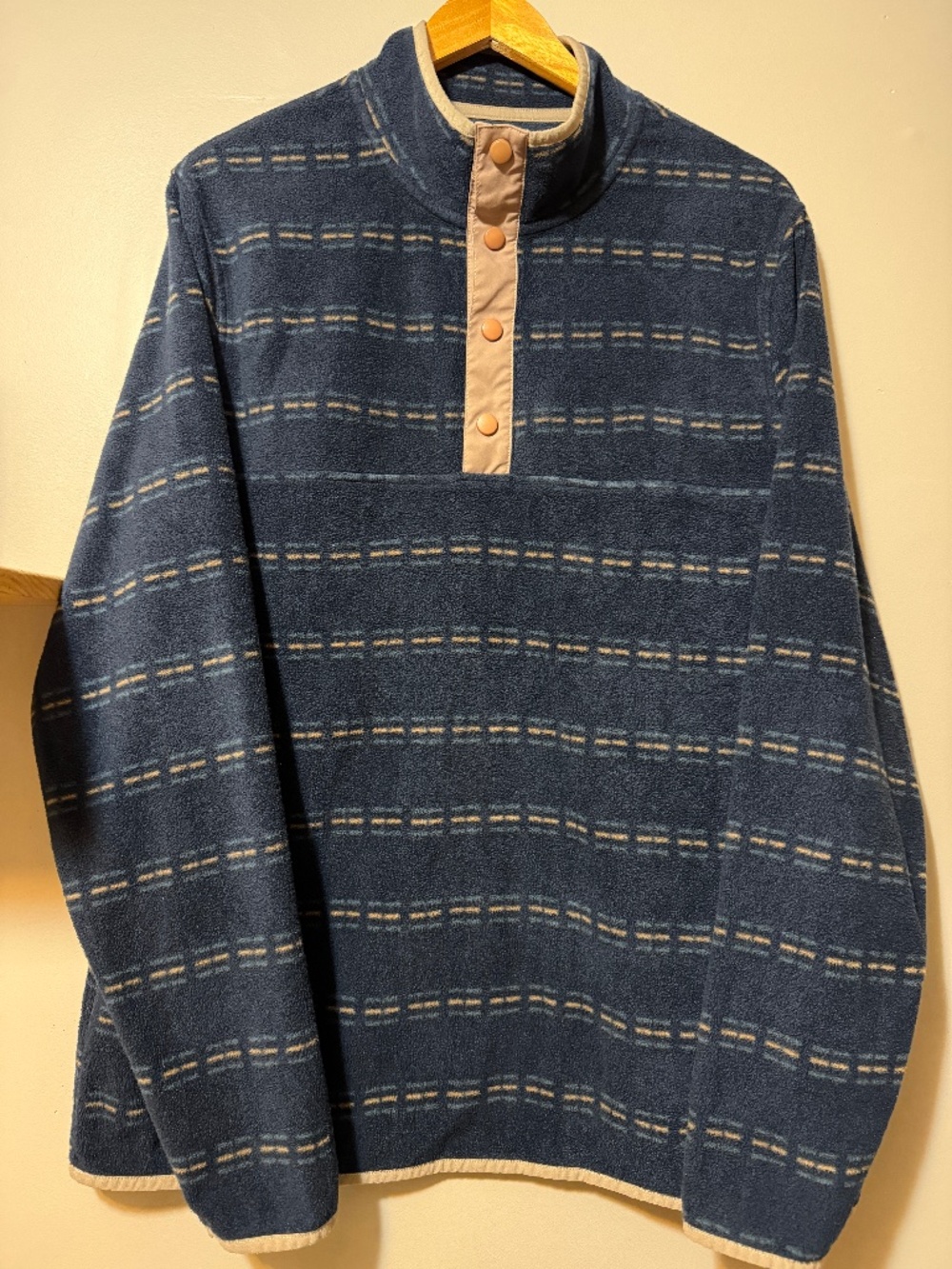 LIV OUTDOOR 1/4 Snap Frostbite Fleece Pullover Shirt Men's size XL
